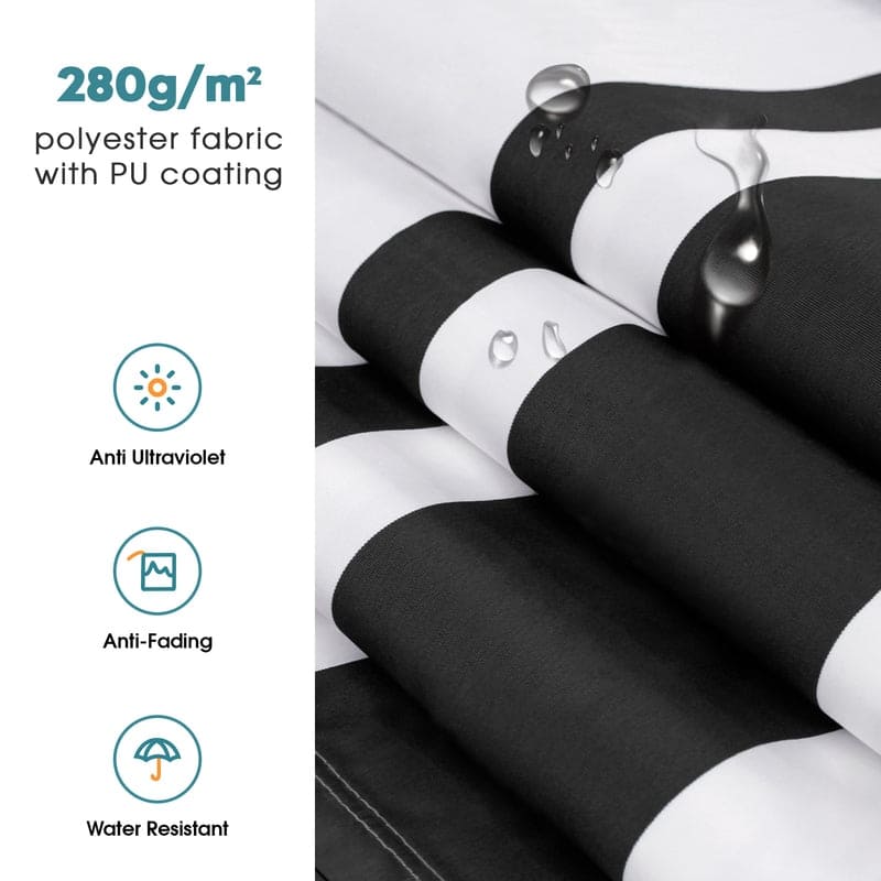 Patio Awning 13x8 Feet Fabric Replacement Sunshade Canopy