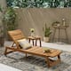Option Teak Finish+Yellow Metal