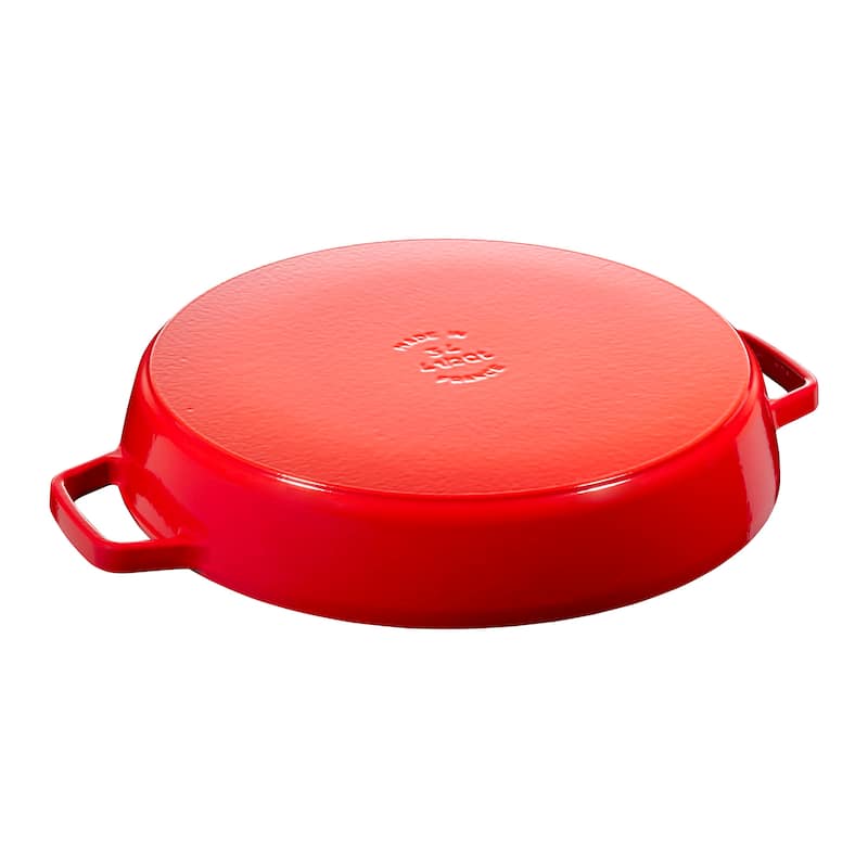 Staub Cast Iron 13-inch Double Handle Fry Pan