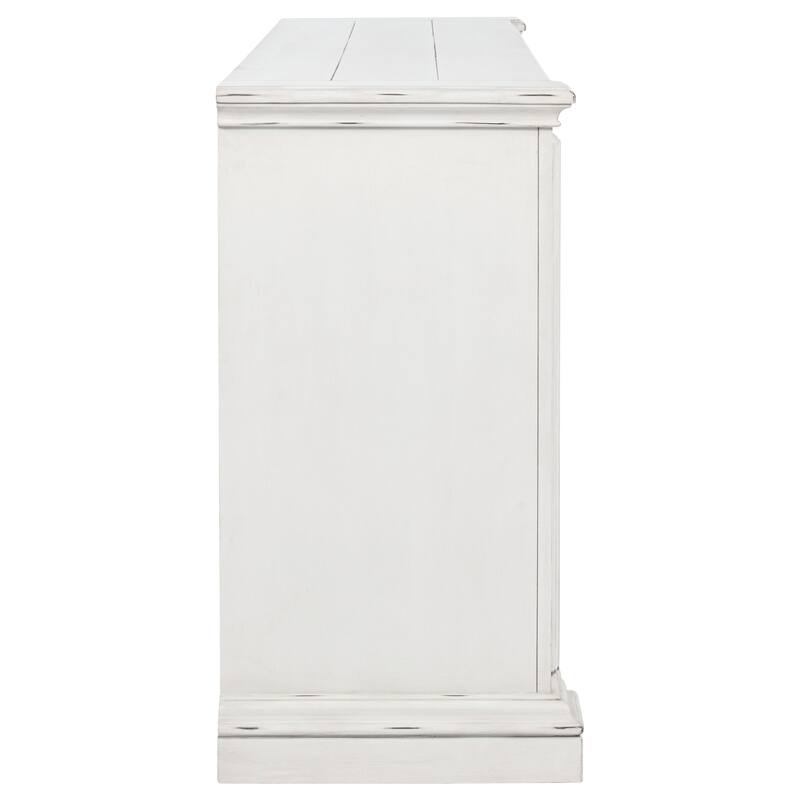 McKinney 6-drawer Bedroom Dresser with Mirror Vintage White