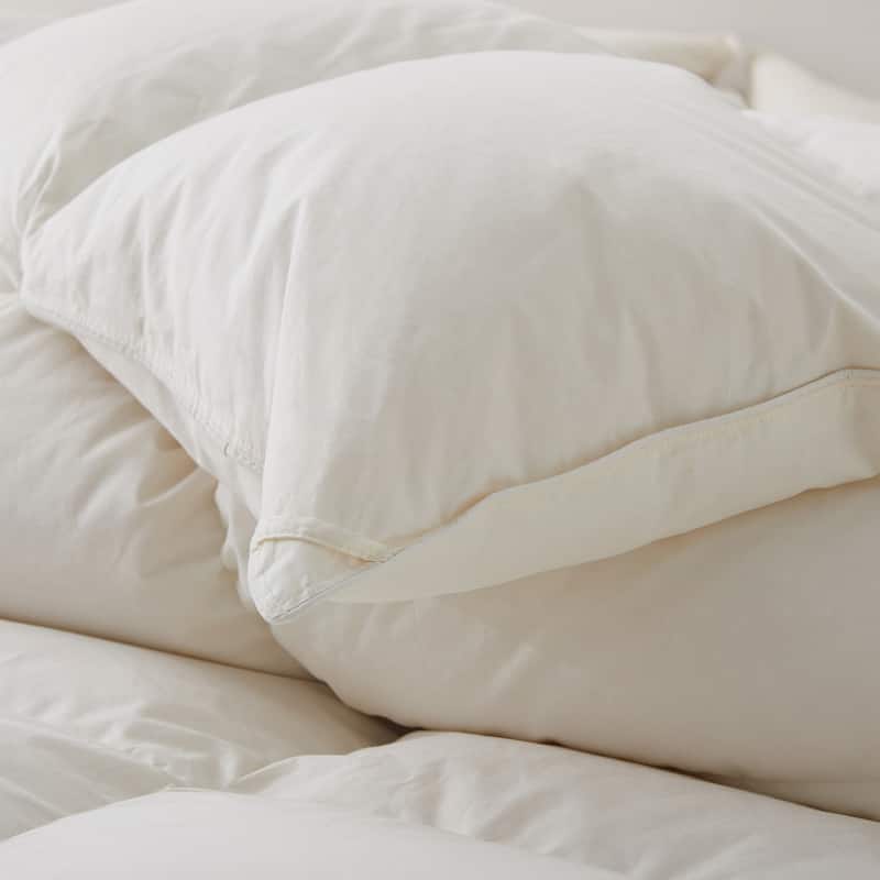 Luxurious 800 Fill Power 100% Organic Cotton Down Comforter Duvet Insert