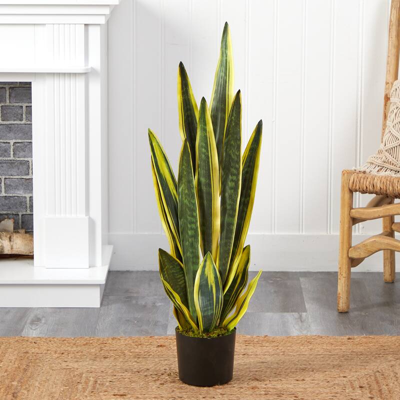 38" Sansevieria Artificial Plant
