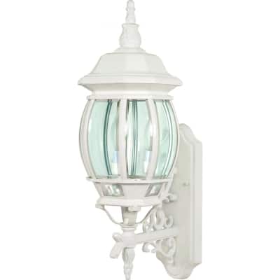 Nuvo Lighting 60/888 Central Park 3 Light 22-3/4" Tall Outdoor Wall