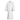 Kaufman Papi or Mami Embroidered White Shawl Collar Cotton Robe