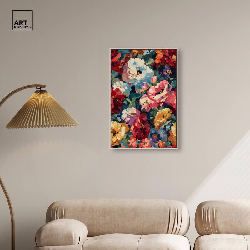Garden Tapestries I Canvas by Art Remedy