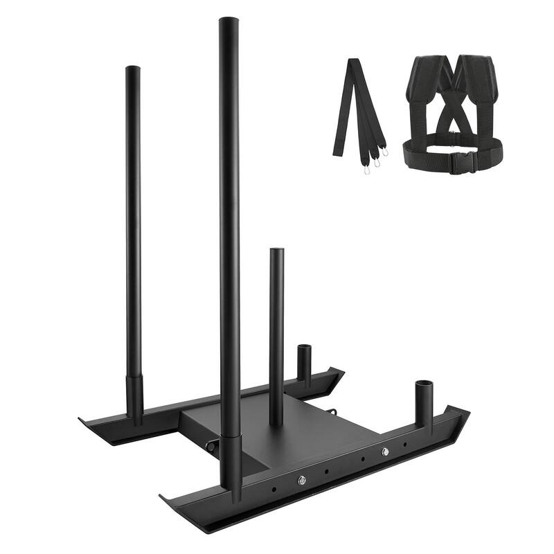 Weight Training Sled for Power Strength Resistance and Speed Workouts - 36.4 x 24.3 x 41.3 inches