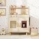 preview thumbnail 8 of 18, Gymax Play Kitchen w/Realistic Ice Maker Stove Accessories & Water