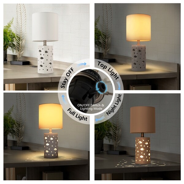 Starry table lamp top