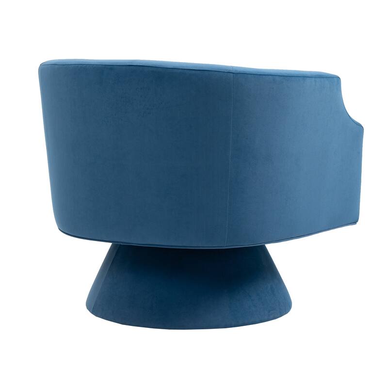 Round Accent Chairs Sofa 360 Degree Swivel Cuddle Barrel Armchairs with