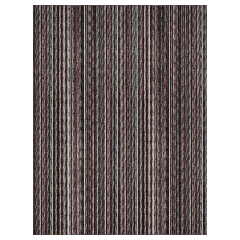 Garland Rug Carnival Striped Durable Indoor Area Rug