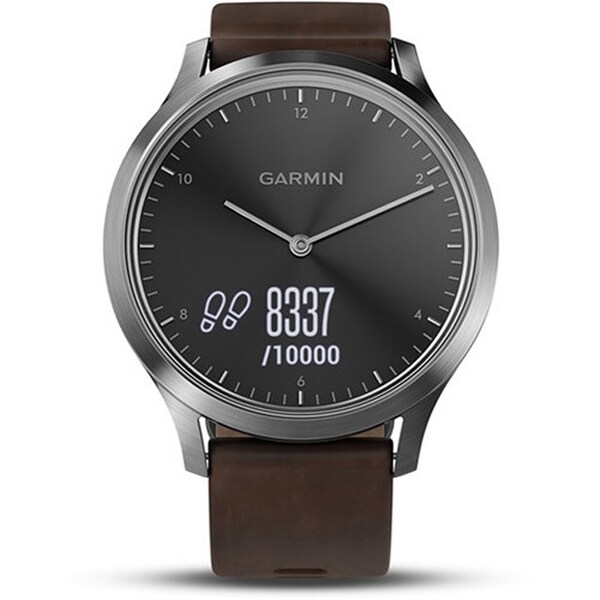 garmin vivomove hr stainless steel