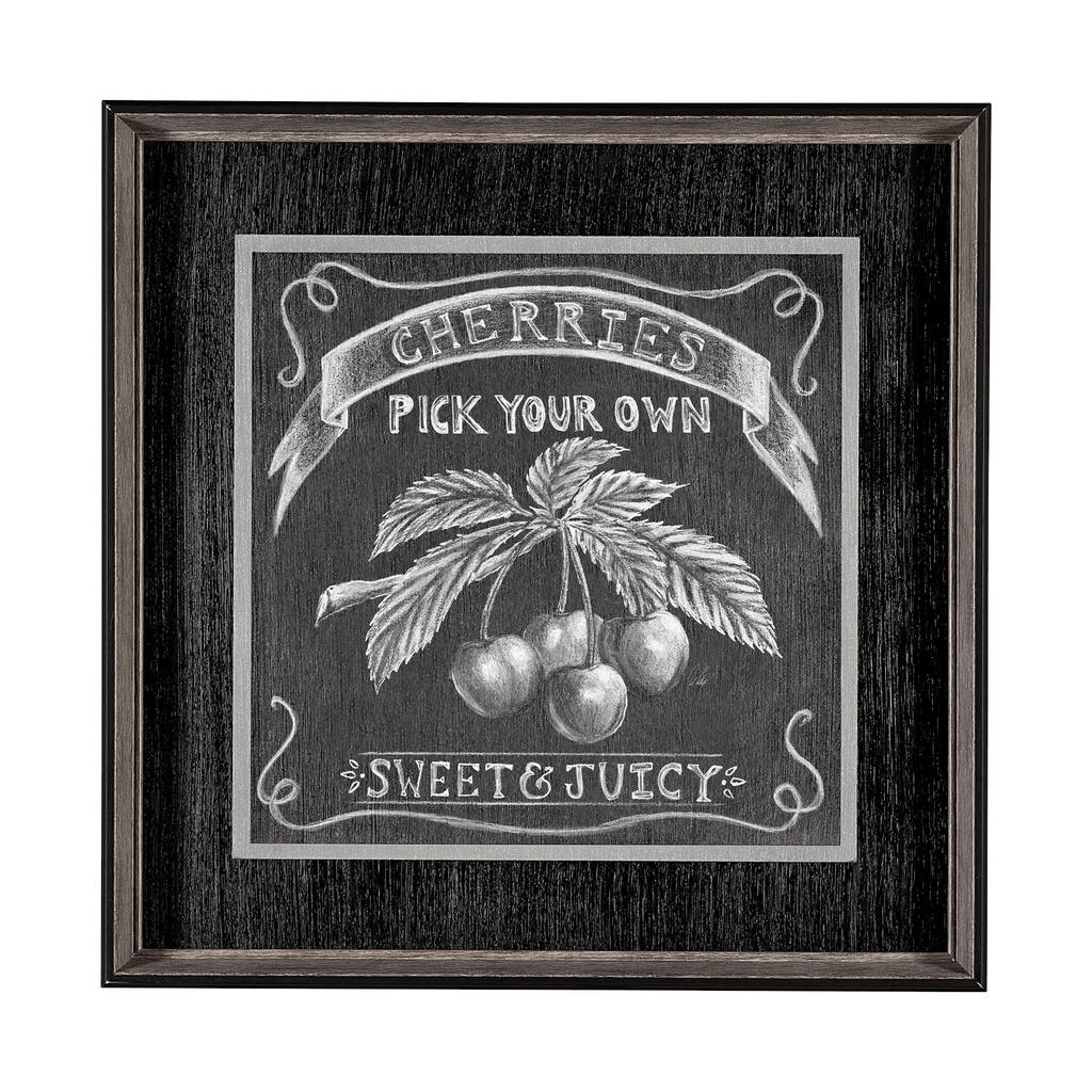 Farm Fresh Cherries Framed Art Print