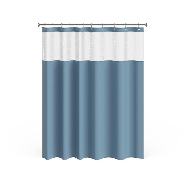 Porch & Den Roycroft Hotel Shower Curtain with Detachable Liner