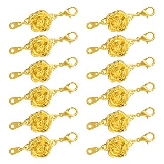 12Pcs Magnetic Jewelry Clasps Oblate Magnetic Locking Lobster Clasp - On  Sale - Bed Bath & Beyond - 38393154