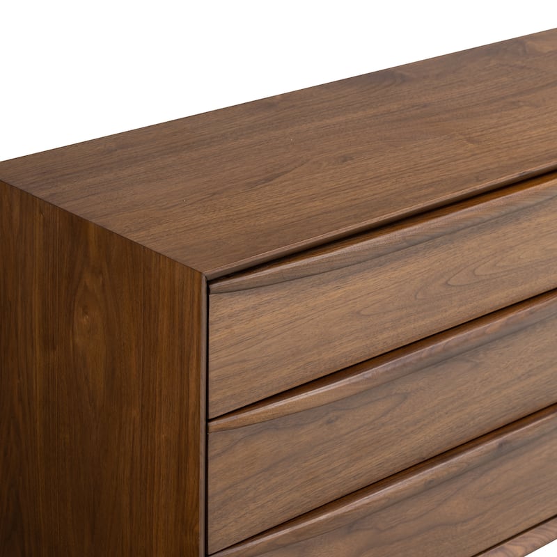 Poly and Bark Cura 63" Dresser in Walnut