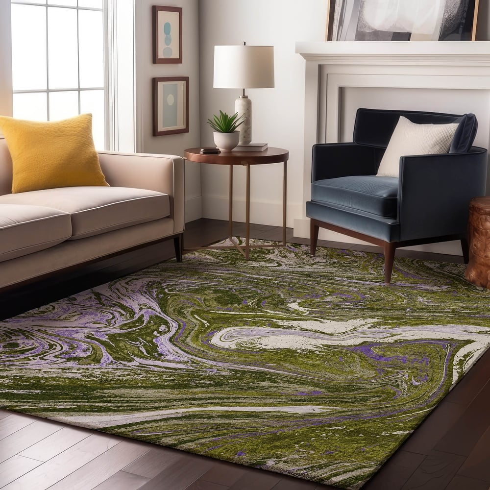 Premium Washable Super Soft Abstract Flow Mayfield Rug