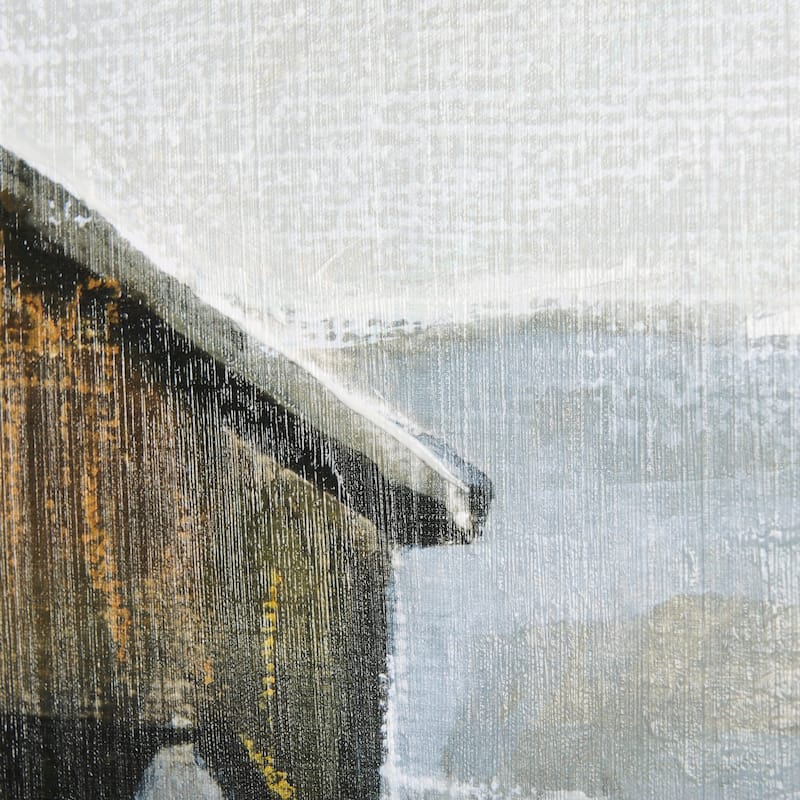 Old Barn III (56 x 42) Canvas Art Print