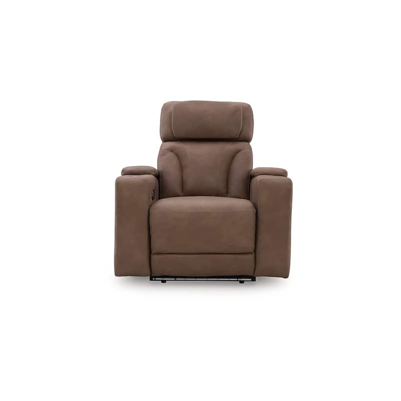 Signature Design by Ashley Point Clear Brown Power Recliner
