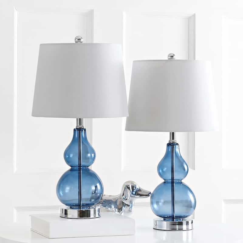 SAFAVIEH Lighting 22" Brisor Table Lamp (Set of 2) - 12" W x 12" L x 22" H