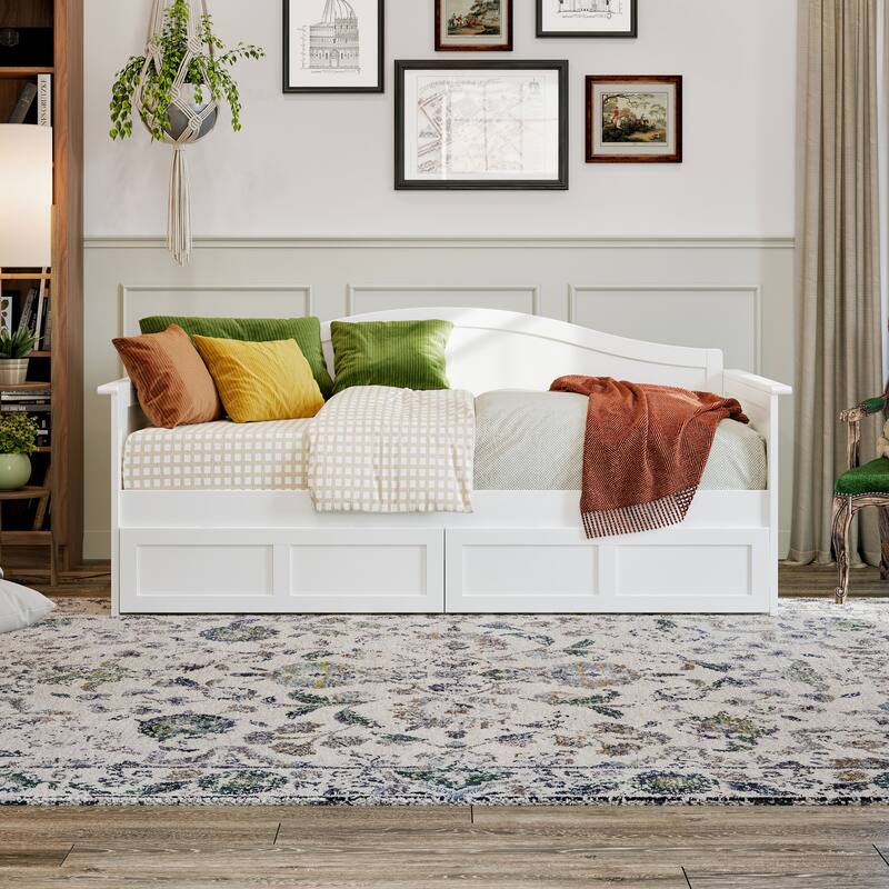 AFI Acadia Twin Size Daybed with Storage Drawers