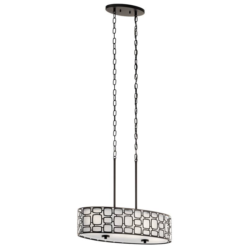 Kichler Lighting Sabine 4-Light Olde Bronze Pendant Light