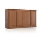 preview thumbnail 16 of 46, Palace Imports 100% Solid Wood 65" Sideboard with Solid Doors, 2-Drawers and Adjustable Shelves