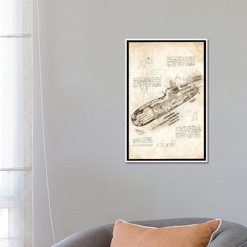 iCanvas "Submarine" by Cornel Vlad Framed Canvas Print