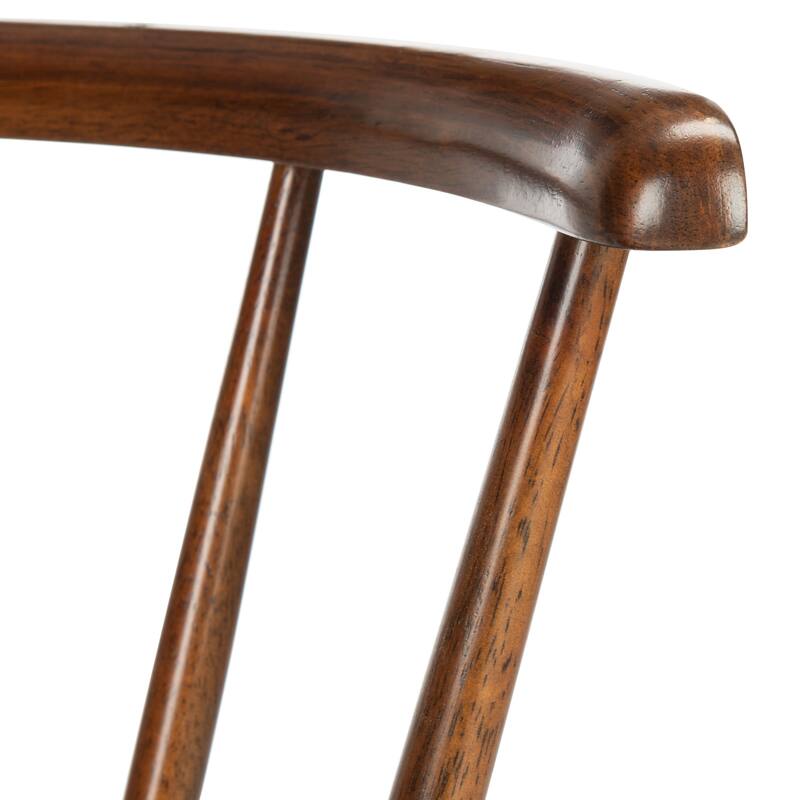 SAFAVIEH Zana Spindleback Windsor Dining Room Chair (Set of 2) - 21.3" W x 19.3" L x 29.9" H - 21Wx19Dx30H