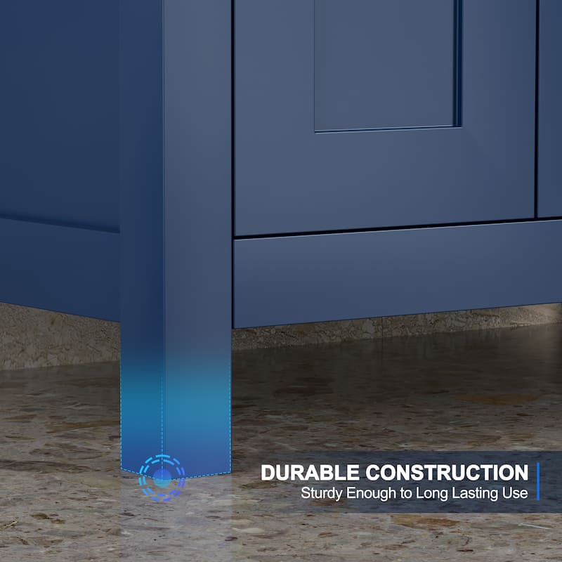 Sink Bathroom Vanity with Counter top Set