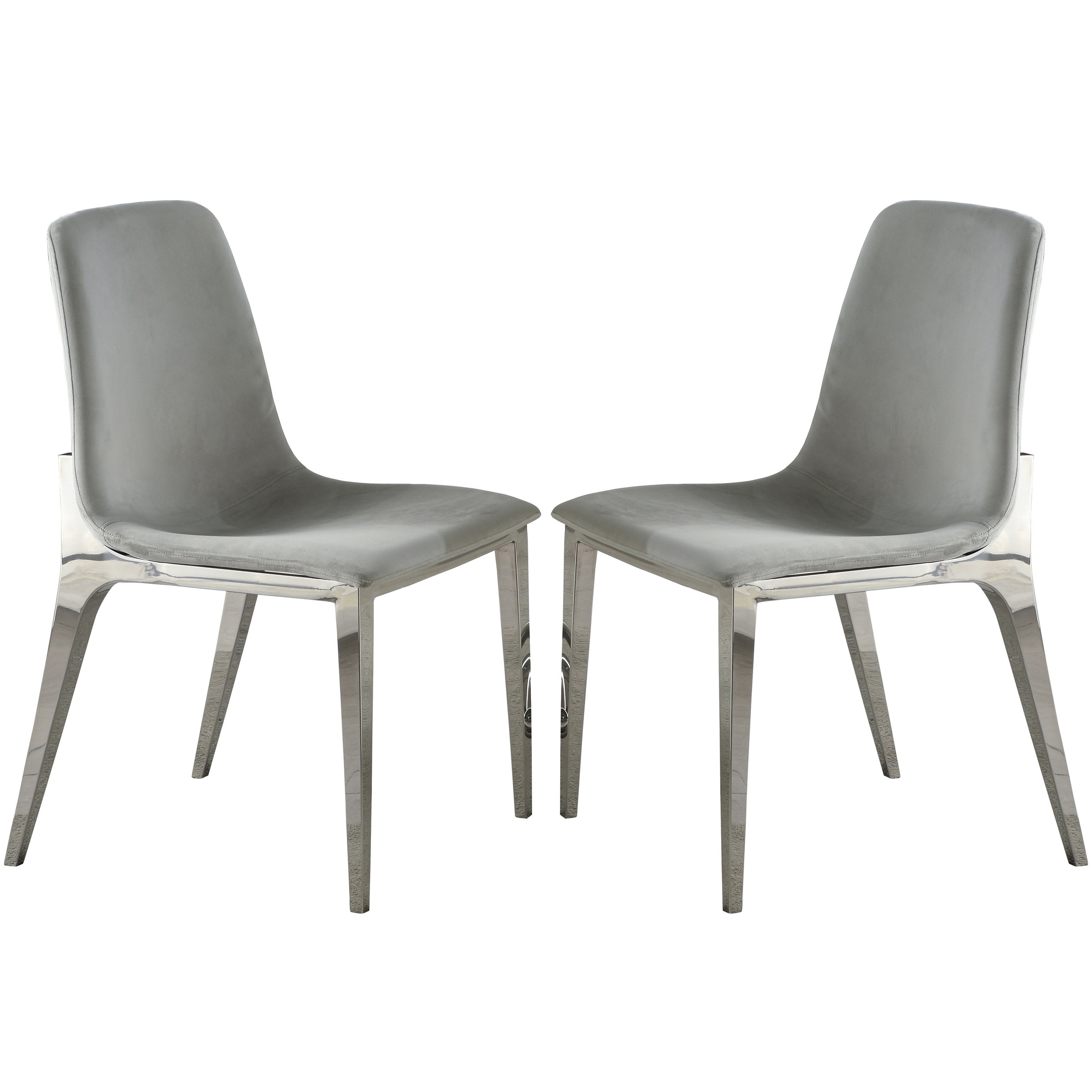 Grey velvet tub dining chairs shop
