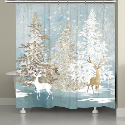 Winter Wonderland Shower Curtain