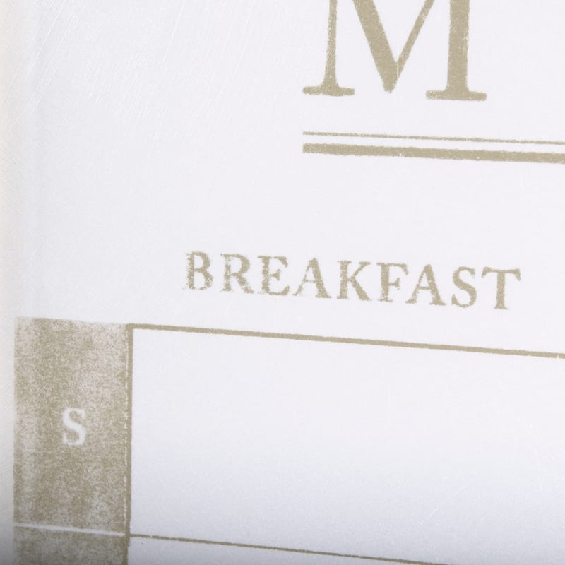 Menu I (L) Framed Art Print