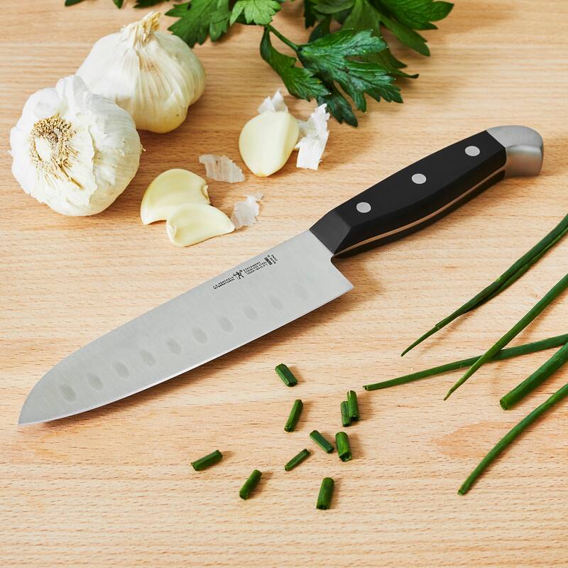 HENCKELS Statement Hollow Edge Santoku Knife