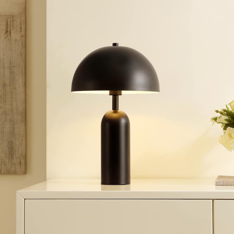 SAFAVIEH Lighting Azelia 20" Modern & Contemporary Table Lamp - 12" W x 12" D x 19" H - 12Wx12Dx19H