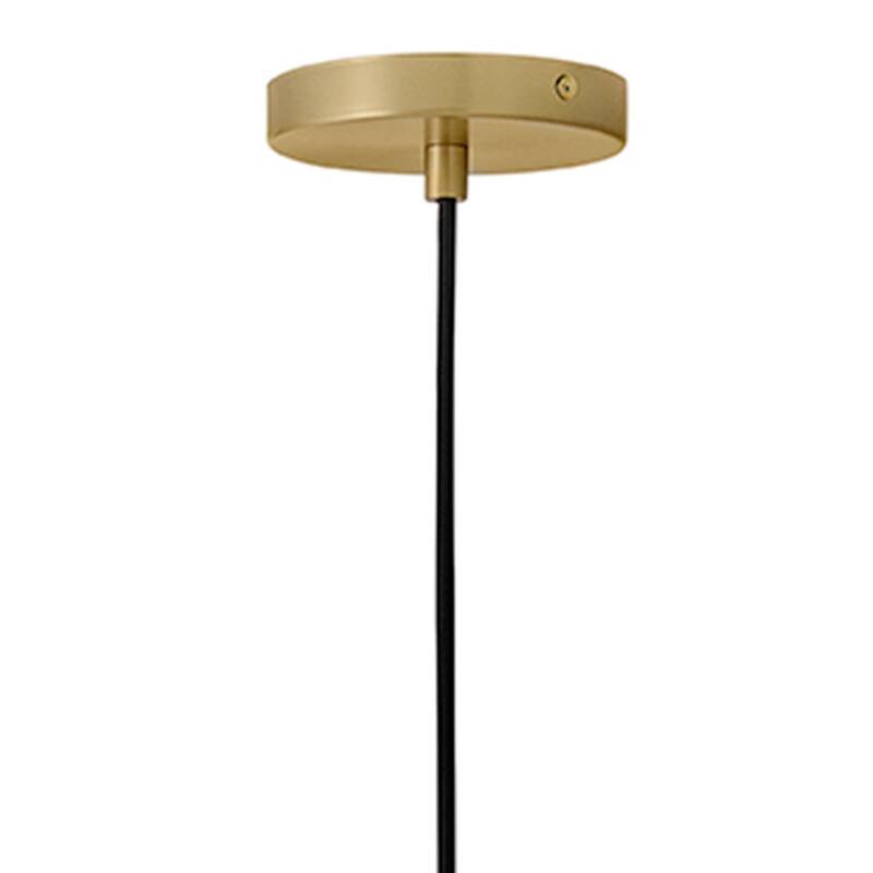 Lark 83304 Lou 1 Light 22" Wide Pendant with Steel Shade