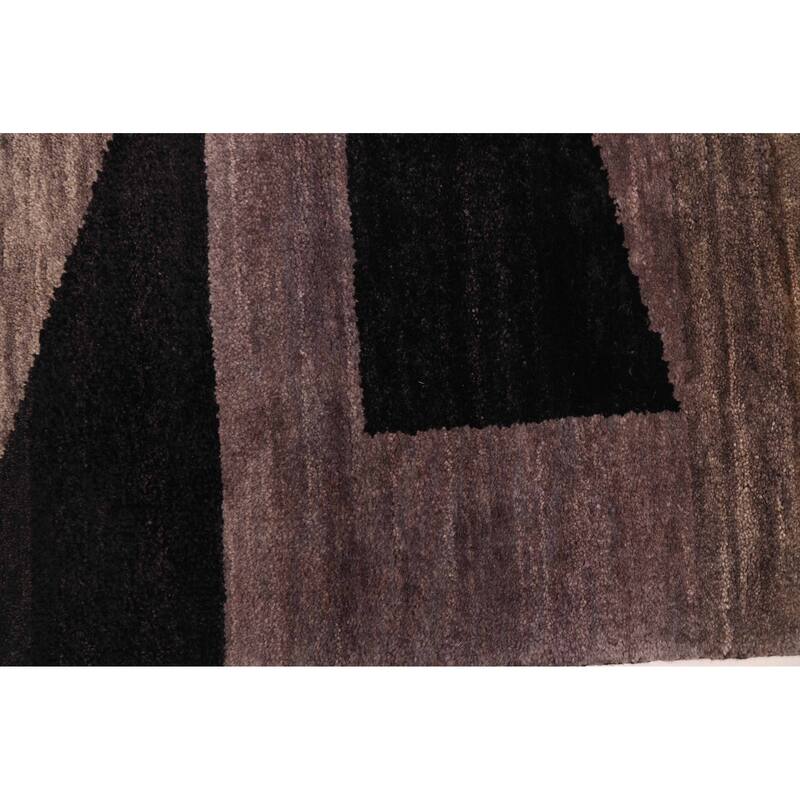 ECARPETGALLERY Hand-knotted Peshawar Ziegler Grey, Taupe Wool Rug - 5'0 x 6'9