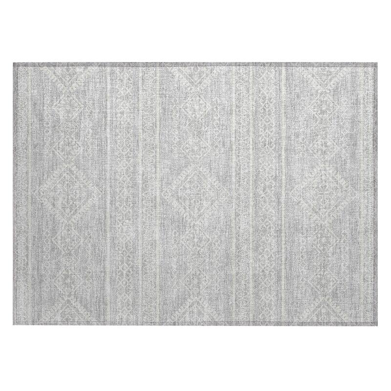 Machine Washable Indoor/ Outdoor Chantille Moroccan Boho Rug