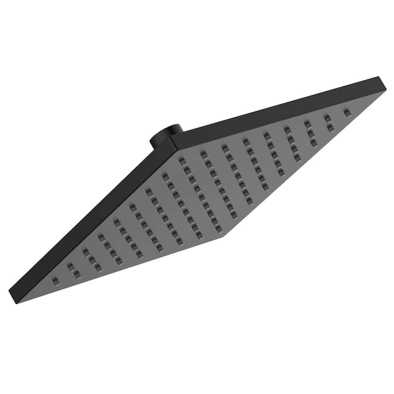 Design House 594689 Karsen II 1.8 GPM Single Function Shower Head - Matte Black