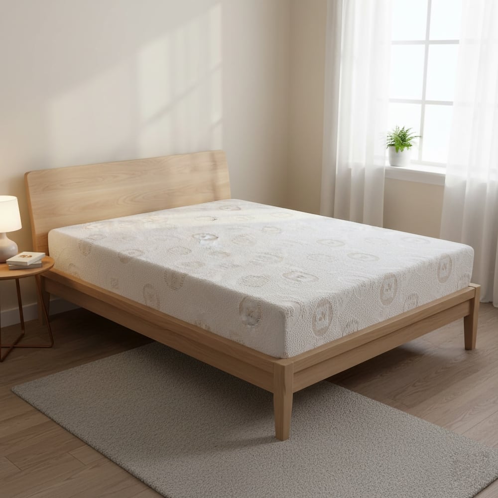10-inch Green Tea Infused Memory Foam Mattress