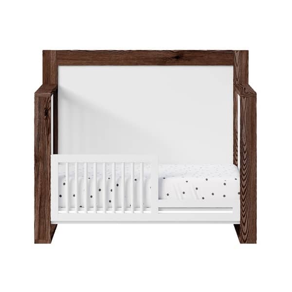 slide 2 of 5, Milk Street True Toddler Bed Conversion Kit - White