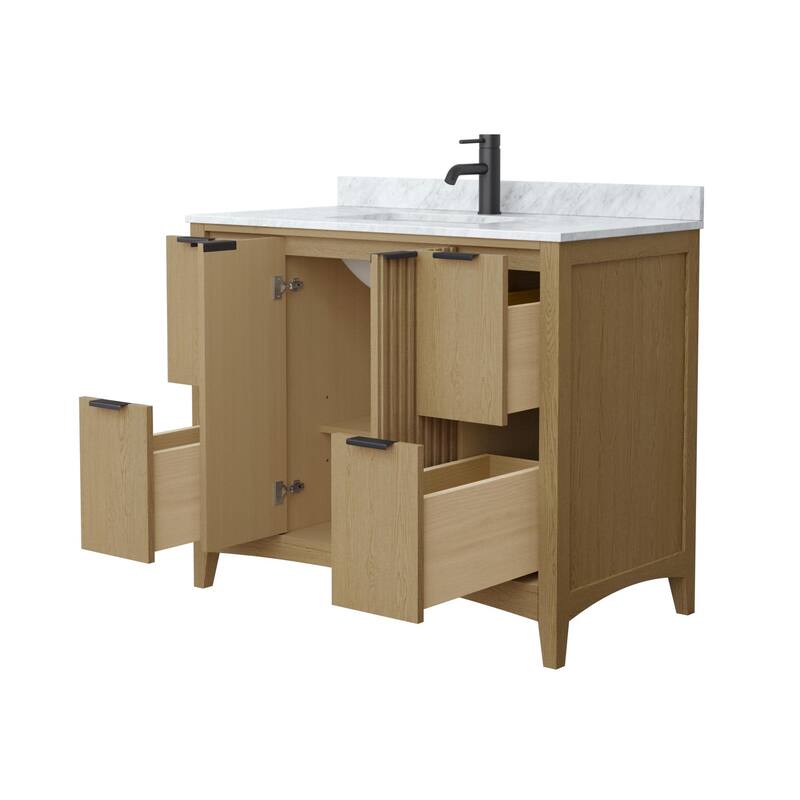 Wyndham Collection WCF9191-42S-CMUNSMXX Palmilla 42" Free Standing