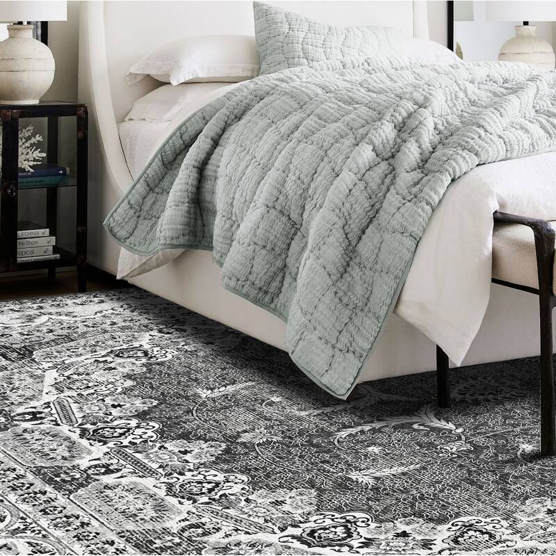 Bohemian Faux Cashmere Rug