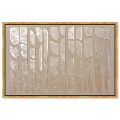 Textured Tiles Canvas by Art Remedy