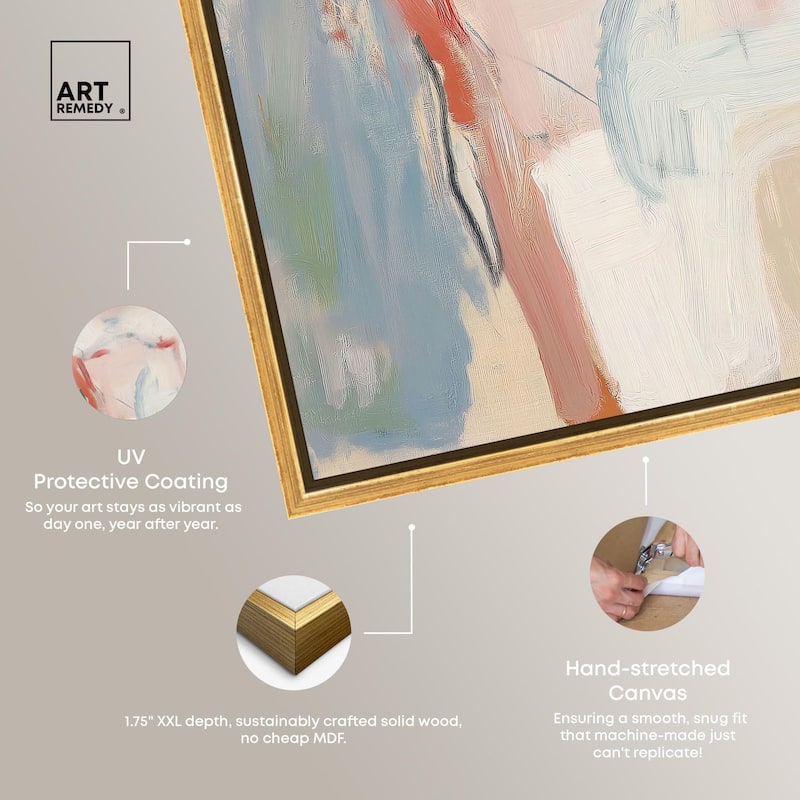 Dreamlike Palette I Canvas by Art Remedy