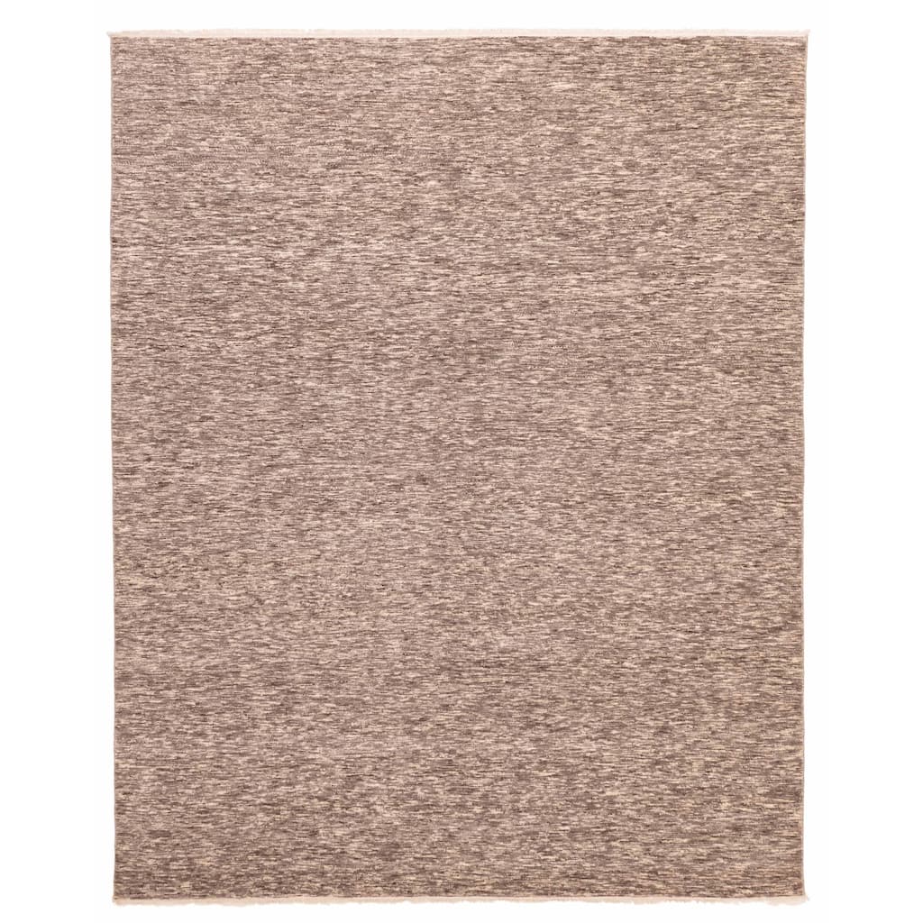 ECARPETGALLERY Hand-knotted Peshawar Ziegler Grey Wool Rug - 7'11 x 9'8