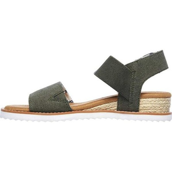 skechers sandals hombre olive