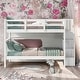 preview thumbnail 2 of 13, Modrem Full Over Full Bunk Bed With Storage and Guard Rail For Bedroom,Dorm,Adults,Kids