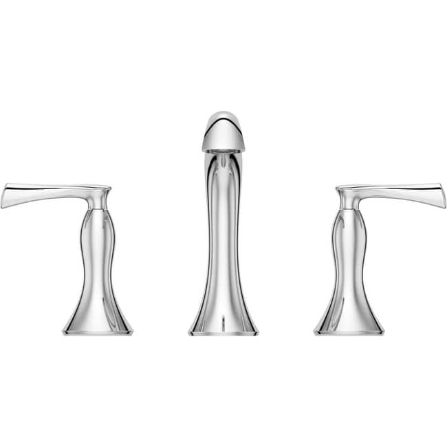 Pfister LG49-RH3 Rhen 1.2 GPM Widespread Bathroom Faucet with Push &