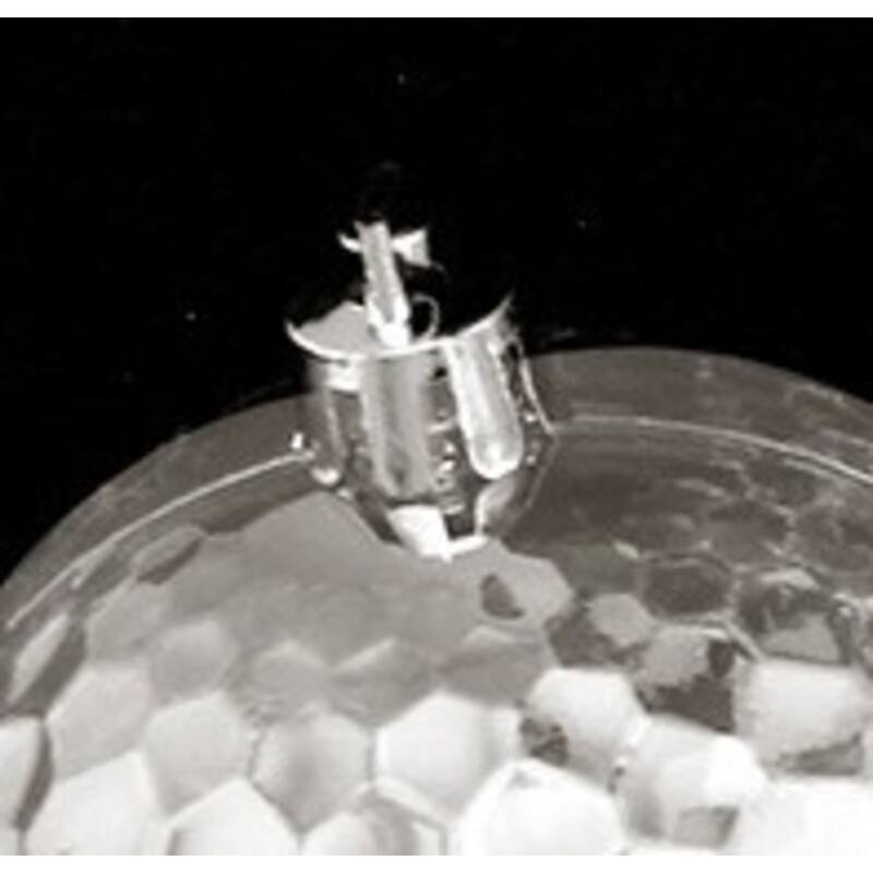 6ct Transparent Shatterproof Disco Ball Christmas Ornaments 2.5" (60mm)