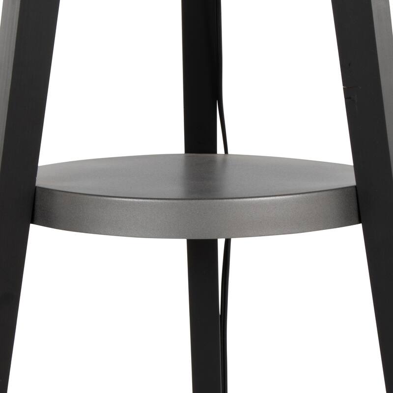 Carson Carrington Compass Tripod Floor Lamp with Shelf